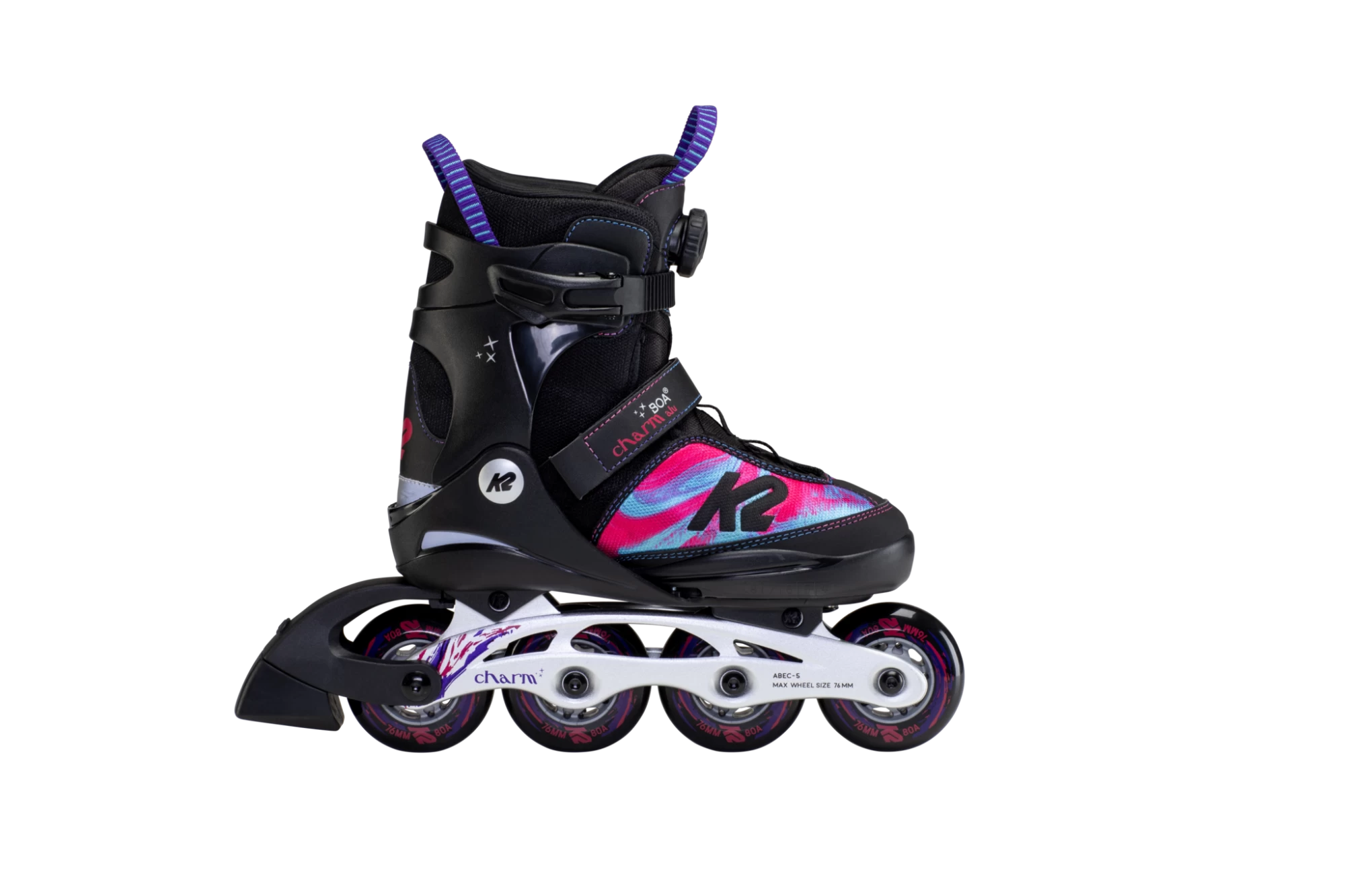 2022 K2 Charm BOA Aluminum Inline Skates 4 2022 K2 Charm BOA Aluminum Inline Skates - Image 2