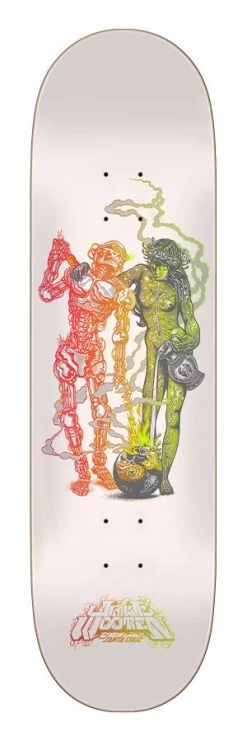 Santa Cruz Wooten Duo 8.5" X 31.6" Skateboard Deck