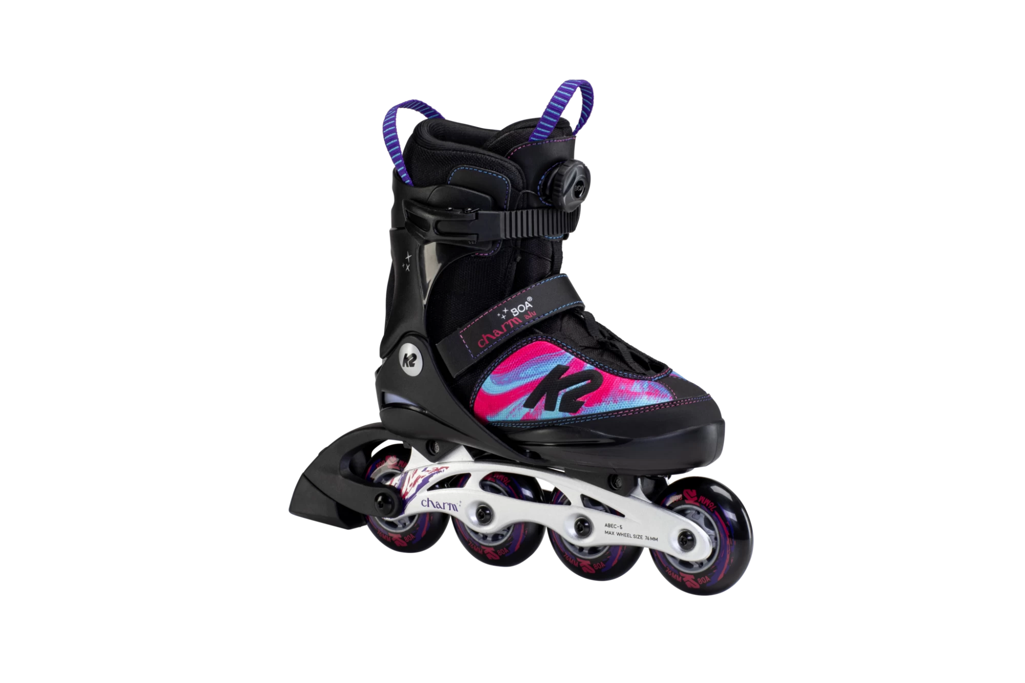 2022 K2 Charm BOA Aluminum Inline Skates 3 2022 K2 Charm BOA Aluminum Inline Skates