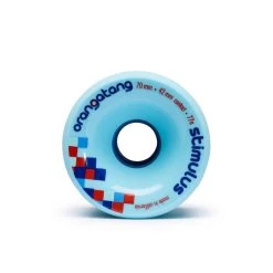 Orangatang Stimulus 70mm Longboard Wheels -Premier Ski Shop 2019 wheels 70mm stim blue front 1024x