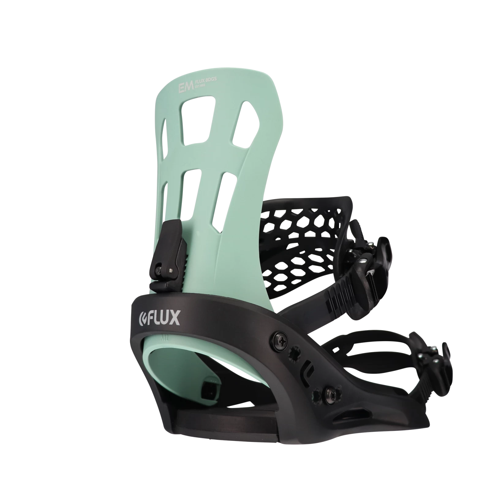 2024 Flux EM Snowboard Binding - Green 3 2024 Flux EM Snowboard Binding - Green