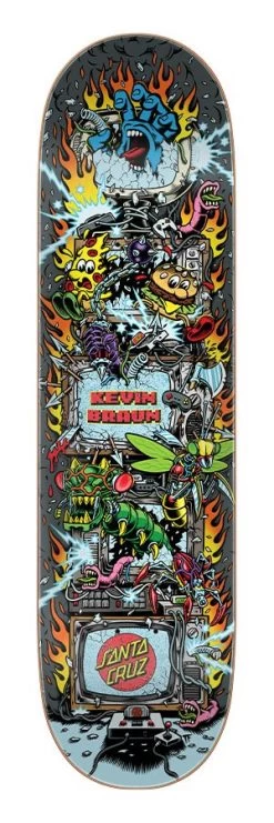 Santa Cruz Braun Game Over Everslick 8.25" X 31.8" Skateboard Deck