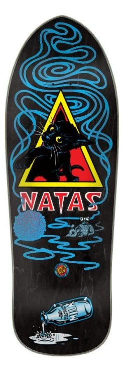 Santa Cruz Natas Kitten Reissue 9.89" X 29.82" Skateboard Deck