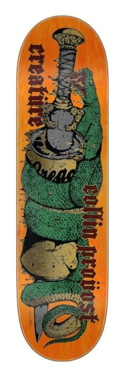 Creature Provost Crusher Pro 8.47" X 31.98" Skateboard Deck