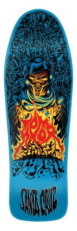 Santa Cruz Knox Firepit Reissue 10.07" X 31.275" Skateboard Deck