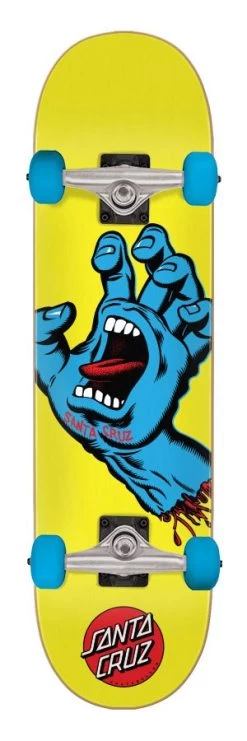 Santa Cruz Screaming Hand Mini 7.75" X 30.0" Skateboard Complete