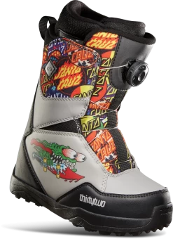 2023 Thirtytwo Youth Lashed BOA Santa Cruz Junior Snowboard Boot