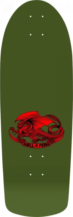 Powell Peralta OG Rat Bones 10.0 Skateboard Deck - Olive -Premier Ski Shop DCGMPPOGRBOG A1