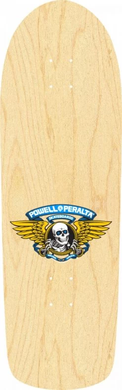 Powell Peralta Old School Ripper Natural / Blue 9.89" X 31.32" Skateboard Deck -Premier Ski Shop DCGMPSOSR16 A1