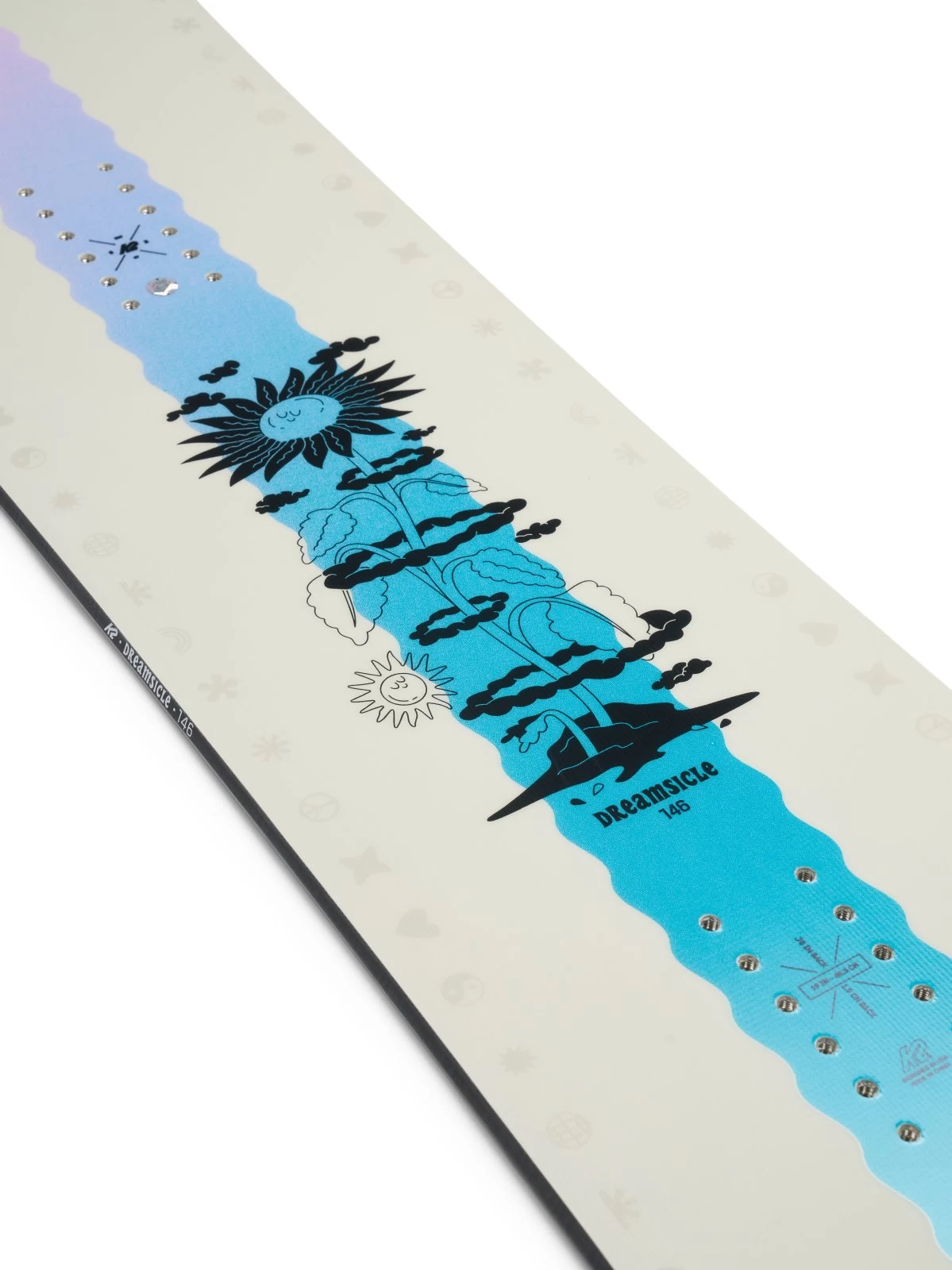 2023 K2 Dreamsicle Women's Snowboard 8 2023 K2 Dreamsicle Women's Snowboard - Image 6