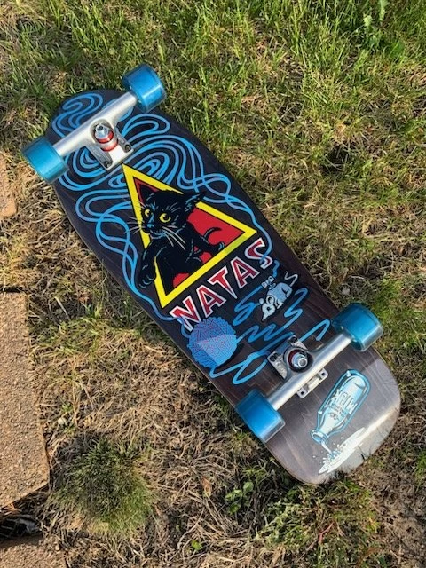 Santa Cruz Natas Kitten Reissue 9.89" X 29.82" Complete Cruiser 3 Santa Cruz Natas Kitten Reissue 9.89" X 29.82" Complete Cruiser