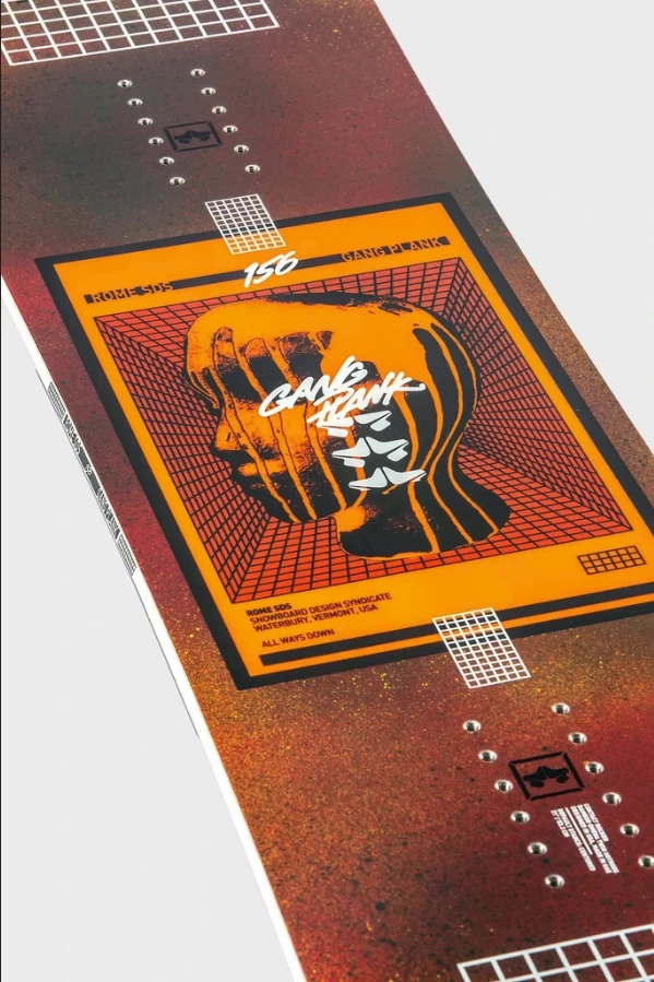 2022 Rome Gang Plank Men's Snowboard - Image 2