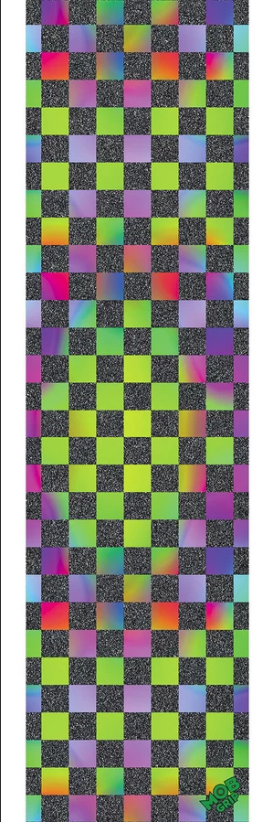 MOB Neonmetry Squares 9" X 33" Griptape