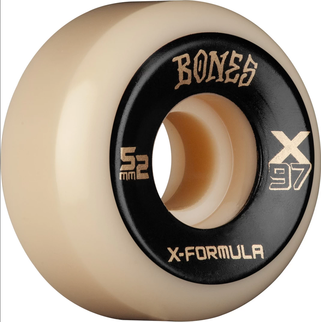 Bones Wheels X-Formula X Ninety Seven 52mm V5 Side-Cut 97A Skateboard Wheels