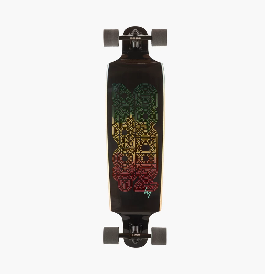 Landyachtz Top Cat 37 Fade Longboard Complete