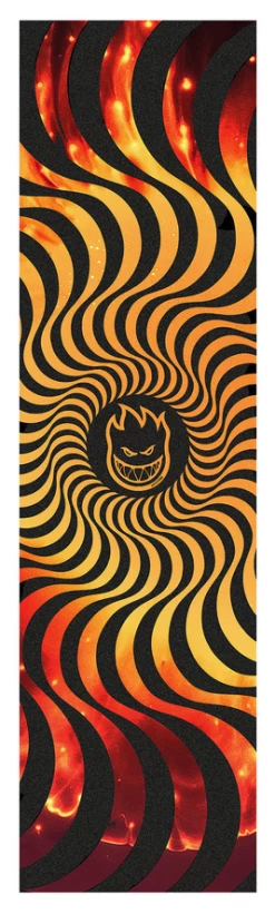 Spitfire Classic Swirl 9" X 33" Griptape - Lava