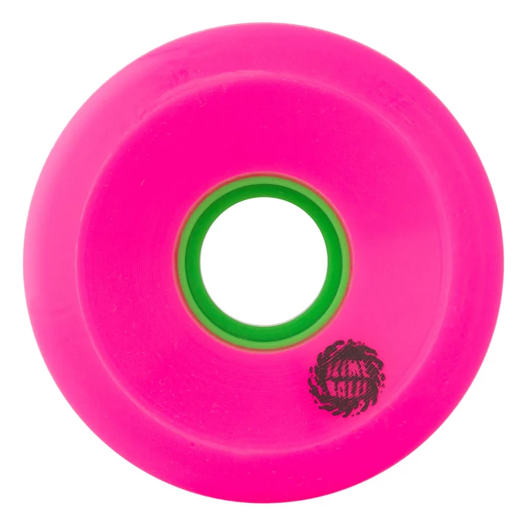 Slime Balls 66mm OG 78A Skateboard Wheels - Pink 4 Slime Balls 66mm OG 78A Skateboard Wheels - Pink - Image 2