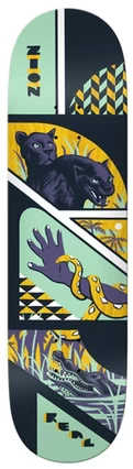 Real Zion Storyboard Skateboard Deck - 8.06" X 31.8"