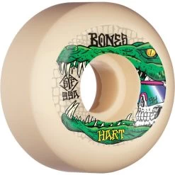 Bones Wheels STF Pro Hart Gator Skull 54mm V5 Sidecut 99A Skateboard Wheels