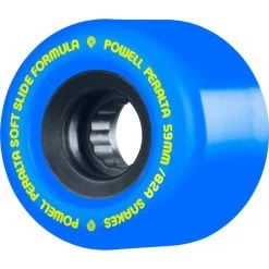 Powell Peralta G-Slides Skateboard Wheels 59mm 82a - Blue
