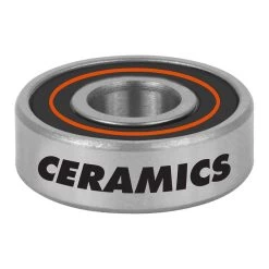 Bronson Ceramic Skateboard Bearings -Premier Ski Shop br ceramics side