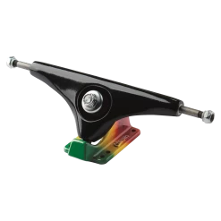 Gullwing 10" Charger Longboard Trucks -Premier Ski Shop charger black rasta angle 2048xpng