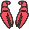 Crab Grab Mega Claws 2 Crab Grab Mega Claws -Premier Ski Shop crab grab traction mega claws red black double 515471472004689465659