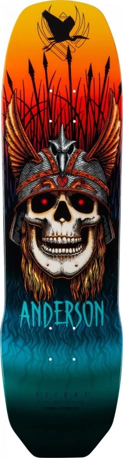 Powell Peralta Pro Andy Anderson Heron Flight 8.45" X 31.8" Skateboard Deck