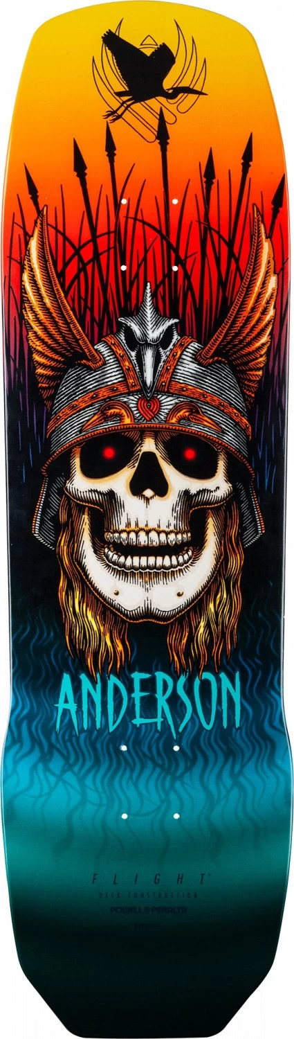 Powell Peralta Pro Andy Anderson Heron Flight 9.13 X 32.8 Skateboard Deck 3 Powell Peralta Pro Andy Anderson Heron Flight 9.13 X 32.8 Skateboard Deck