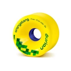 Orangatang Durian 75mm Lopngboard Wheels -Premier Ski Shop durian yell web 1024x