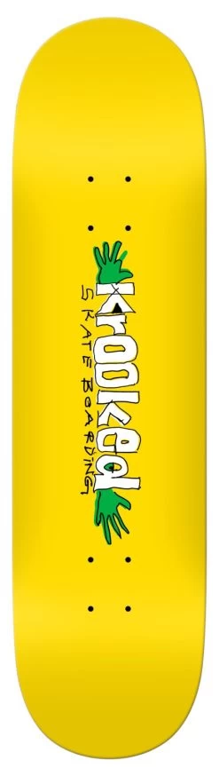 Krooked Hands On 8.06" X 31.8" Skateboard Deck