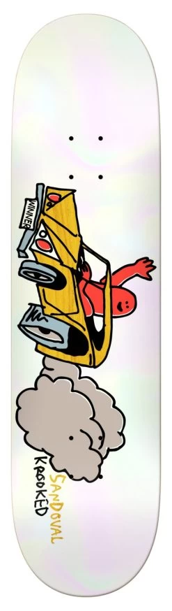 Krooked Sandoval Winner 8.12" X 32.0" Skateboard Deck