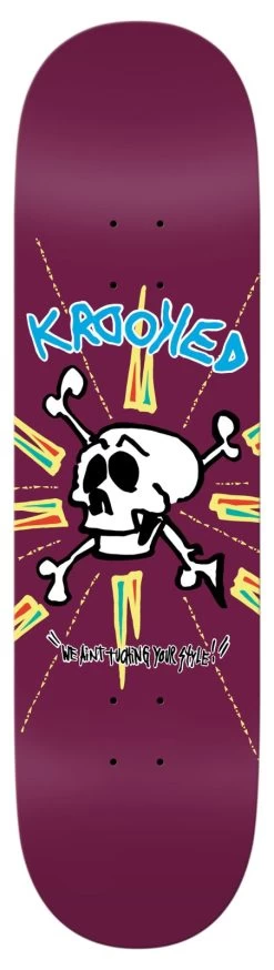 Krooked Style 8.62" X 32.56" Skateboard Deck