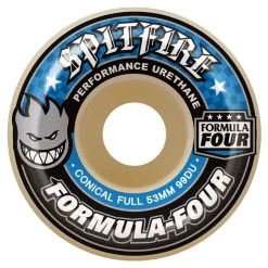Spitfire Formula Four Conical Full - 99 Duro -Premier Ski Shop sf cp wh f4 99 conical full fall17