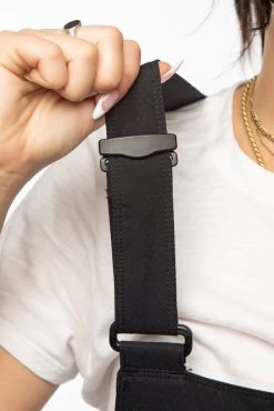 686 Women's Black Magic Insulated Bib - Black Satin Dobby -Premier Ski Shop 0088 WMNS BLACK MAGIC BIB BLACK 0045