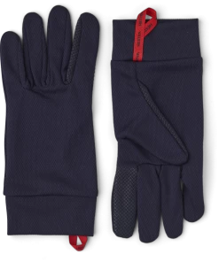 Hestra Touch Point Dry Wool 5-Finger Liner - Navy