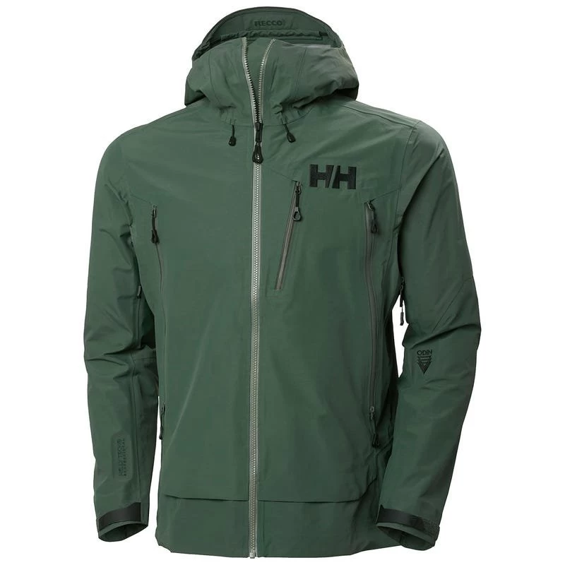 Helly Hansen Men's Odin 9 Worlds 3.0 Shell Jacket - Spruce 3 Helly Hansen Men's Odin 9 Worlds 3.0 Shell Jacket - Spruce