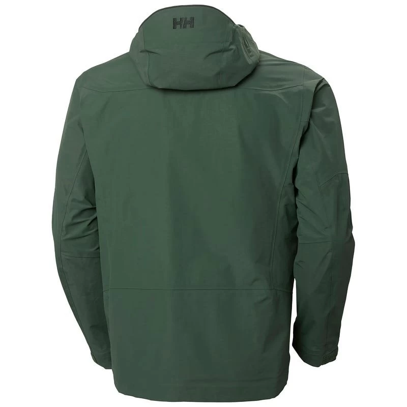 Helly Hansen Men's Odin 9 Worlds 3.0 Shell Jacket - Spruce 6 Helly Hansen Men's Odin 9 Worlds 3.0 Shell Jacket - Spruce - Image 4
