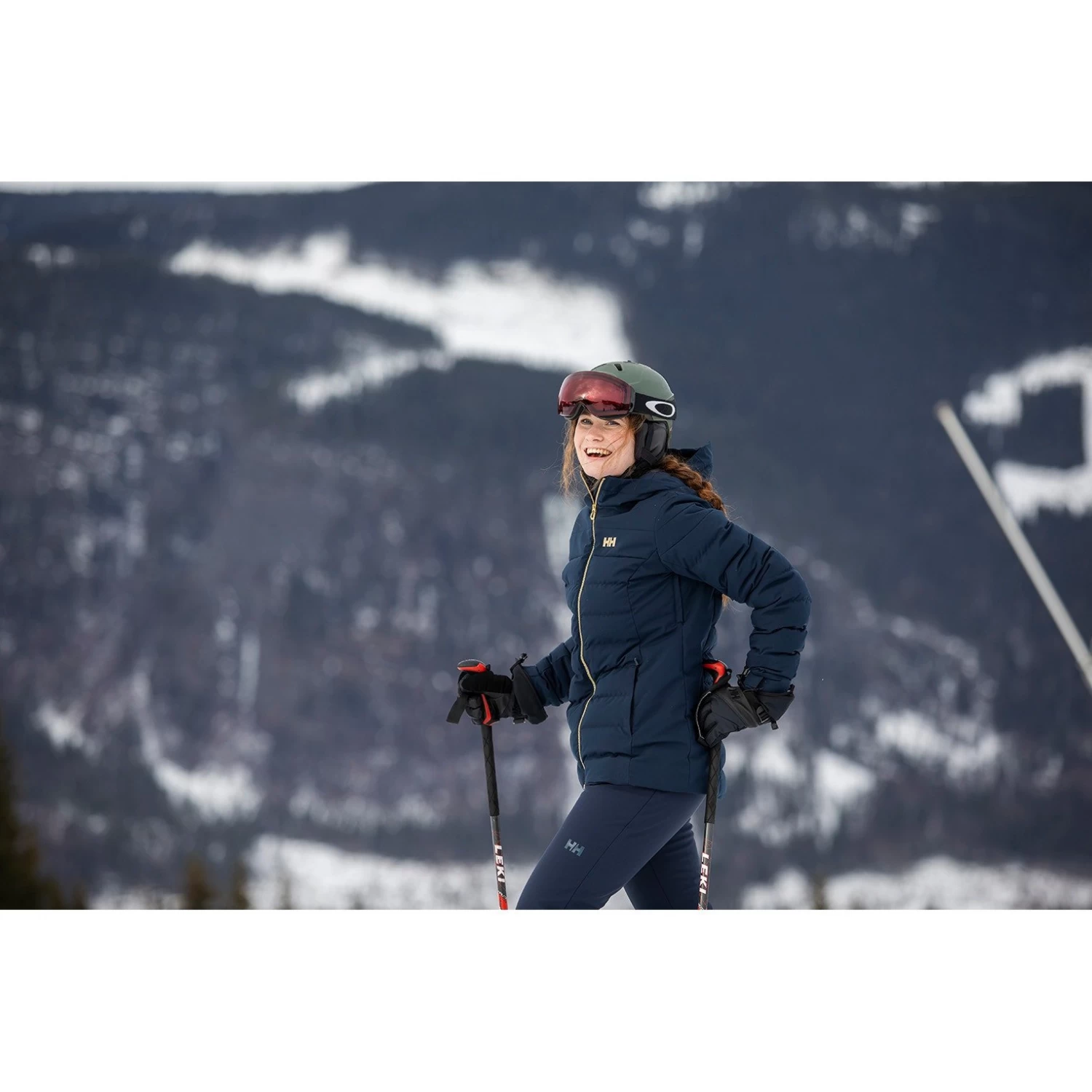 Helly Hansen Women's Imperial Puffy Jacket - Navy 10 Helly Hansen Women's Imperial Puffy Jacket - Navy - Image 8