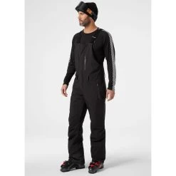 Helly Hansen Legendary Insulated Bib Pant - Black -Premier Ski Shop 65780 990 3 onbody1