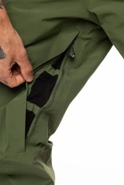 686 Men's GLCR Gore-Tex GT Pant - Surplus Green -Premier Ski Shop M0W203 SPGR 15