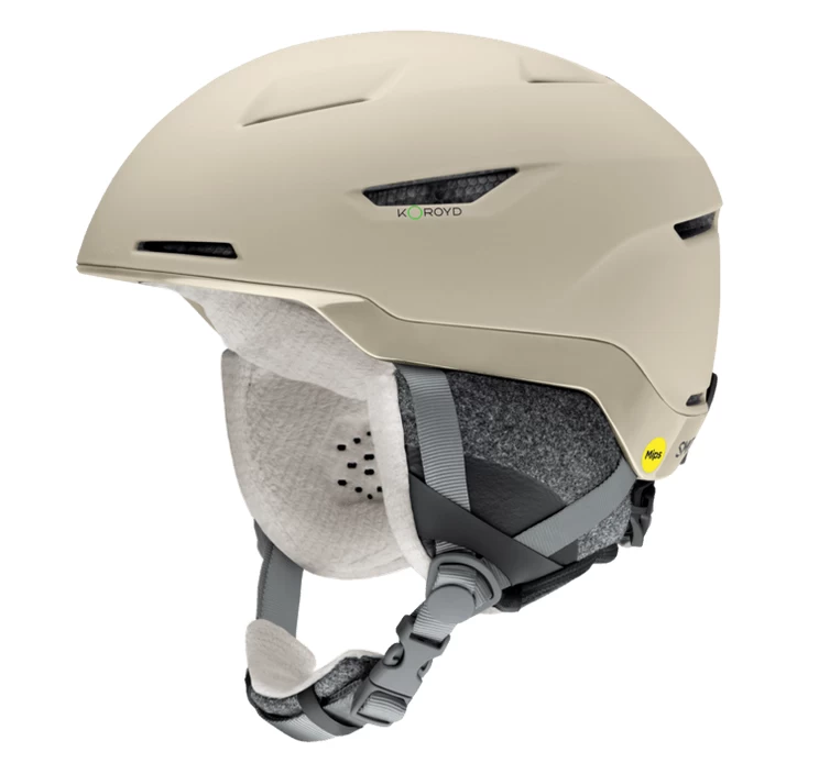 2024 Smith Vida Snow Helmet - MIPS - Matte Bone