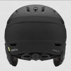 2024 Smith Survey Jr. MIPS Snow Helmet - Matte Black -Premier Ski Shop Screenshot 2023 07 14 at 18 05 18 matteBlack greenMirror BACK.png PNG Image 700 700 pixels