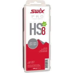 Swix Pro HS8 Red 180g High Speed Wax Fluoro Free Glide Wax