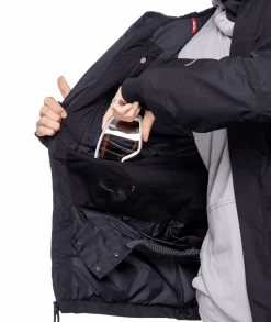 686 Men's Gore-Tex Core Shell Jacket - Black -Premier Ski Shop large M2W107 BLK A 3