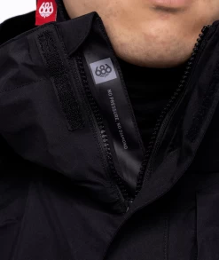 686 Men's Gore-Tex Core Shell Jacket - Black -Premier Ski Shop large M2W107 BLK A 4