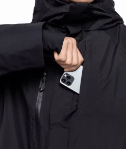 686 Men's Gore-Tex Core Shell Jacket - Black -Premier Ski Shop large M2W107 BLK A 6