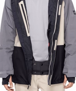 686 Men's Gore-Tex Core Shell Jacket - Rhino Grey Color Block 19 686 Men's Gore-Tex Core Shell Jacket - Rhino Grey Color Block -Premier Ski Shop large M2W107 RNGR A 3