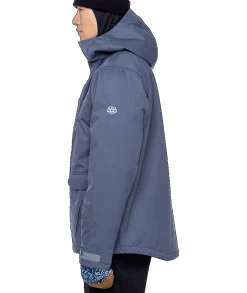 686 Men's Infinity Insulated Jacket - Orion Blue Texture -Premier Ski Shop large M2W117 OBLU A 1