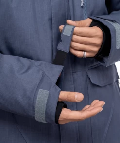 686 Men's Infinity Insulated Jacket - Orion Blue Texture -Premier Ski Shop large M2W117 OBLU A 12